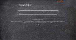 Desktop Screenshot of beauty-babe.com